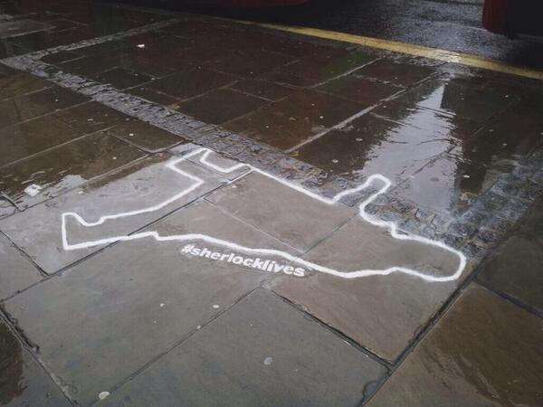 Sherlock žije v ulicích Londýna.