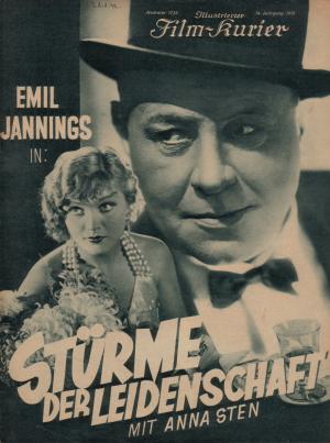 V bouři vášní (1932)